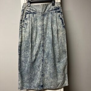 Vintage Acid Wash skirt